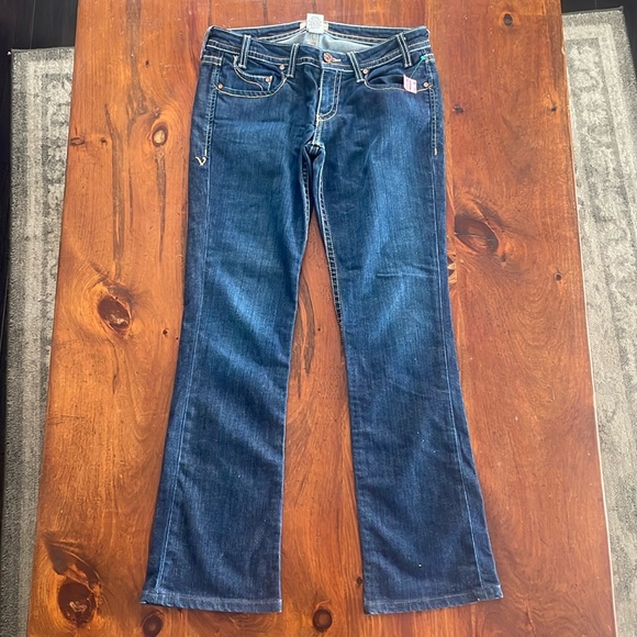 Vintage Denim of Virtue flare jeans - Picture 1 of 4